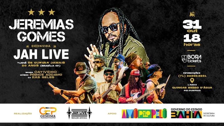 JEREMIAS GOMES CONVIDA JAH LIVE