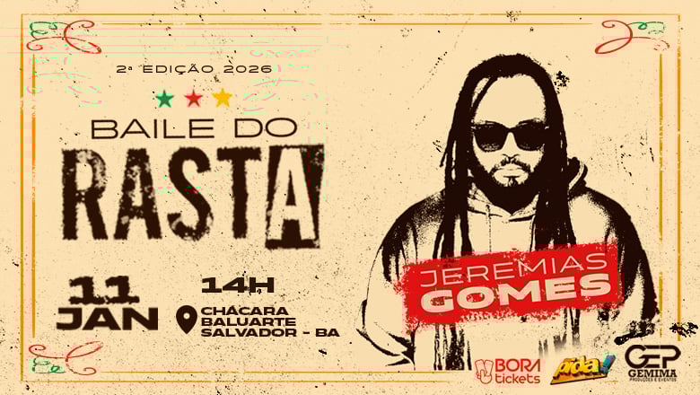 BAILE DO RASTA - 2ª EDIÇÃO