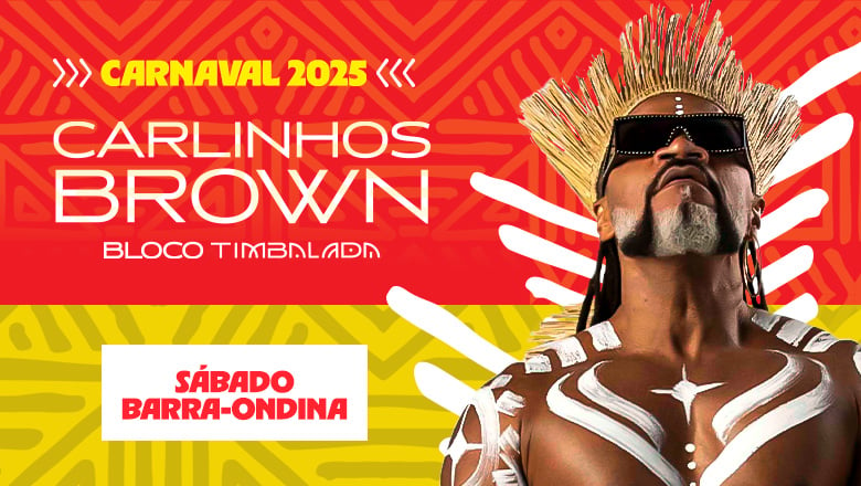 CARLINHOS BROWN - BLOCO TIMBALADA